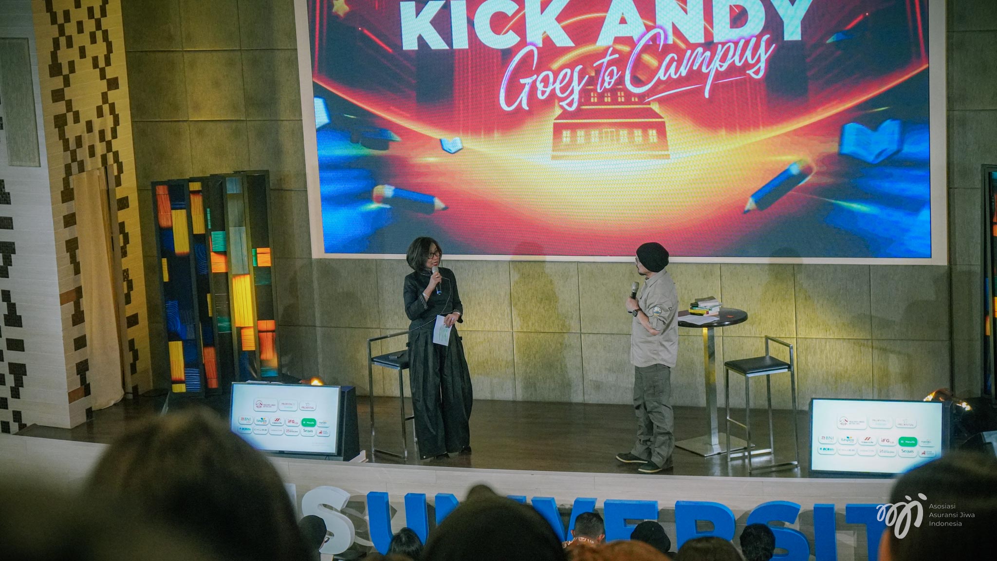 Kolaborasi AAJI dan Kick Andy Goes to Campus