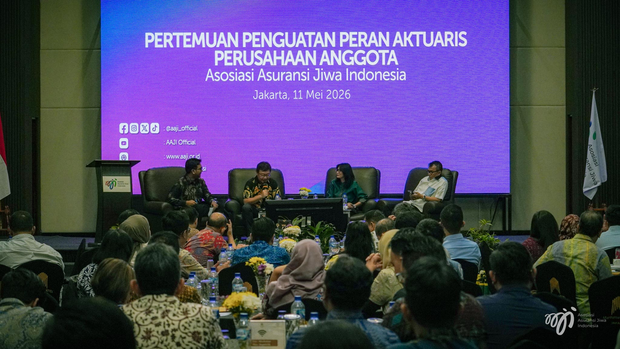AAJI Dorong Penguatan Peran Aktuaris untuk Perkuat Tata Kelola Industri Asuransi Jiwa